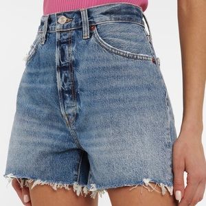 NWOT Re/Done 50s Cut Off Denim Shorts